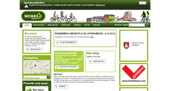 Desktop Screenshot of bicikelj.si